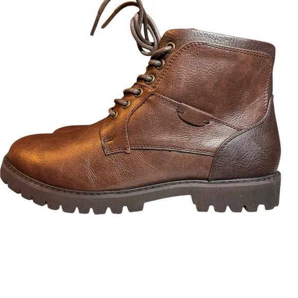 Nick Graham Barkley Lace Up Ankle Boots 8.5