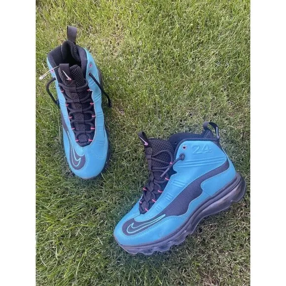 NIKE AIR MAX JR (GS) KEN GRIFFEY TURQUOISE HOME RUN DERBY 443965-046 SIZE 5.5Y