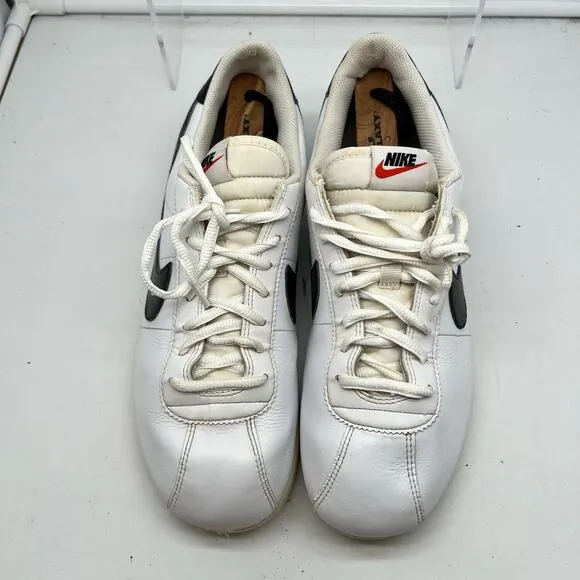 Nike Shoes Mens 10.5 Cortez White Black Photo Blue Running Sneaker DM4044-100 *