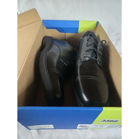 Nunn Brush Kore Pro CT OX Men's Black Dress Shoe Size 10‎ M NWB