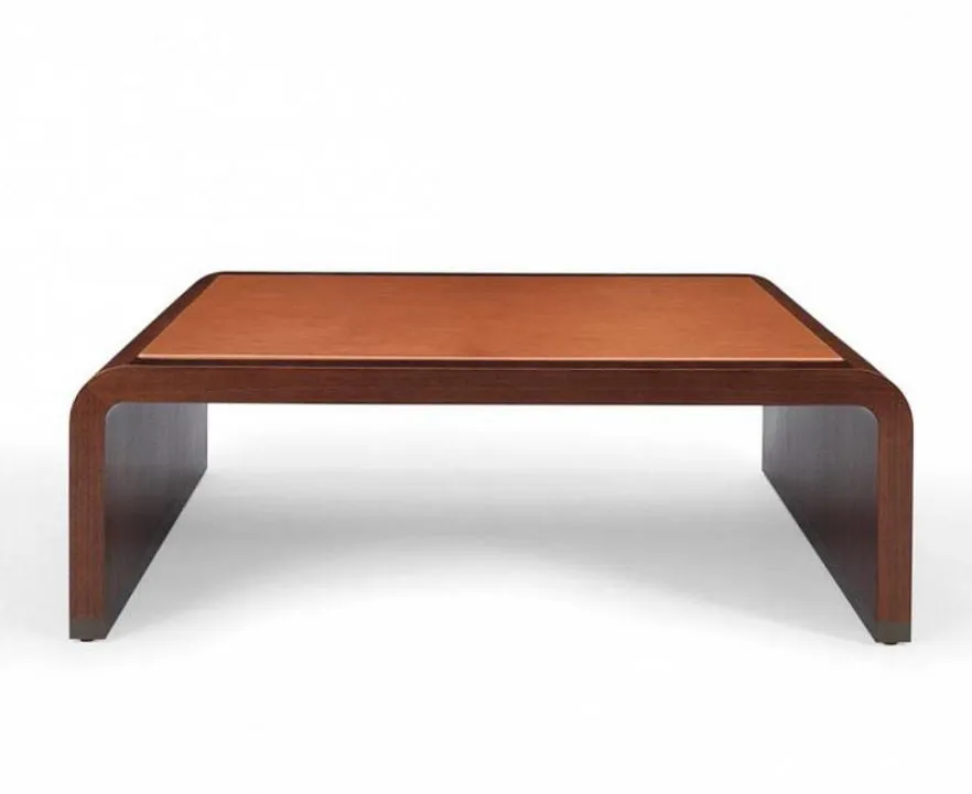 Objets Radius Walnut Cocktail Table - Bolier & Co.