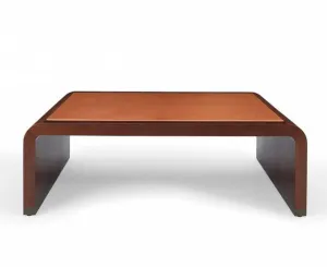 Objets Radius Walnut Cocktail Table - Bolier & Co.
