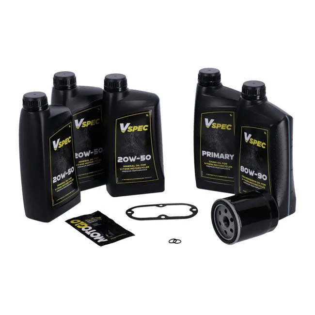 Olje service sett Mineral. HD softail 84-98.