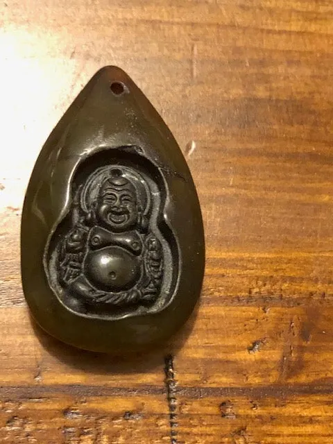 Omnipotent Buddha, All Stone Buddha Pendant