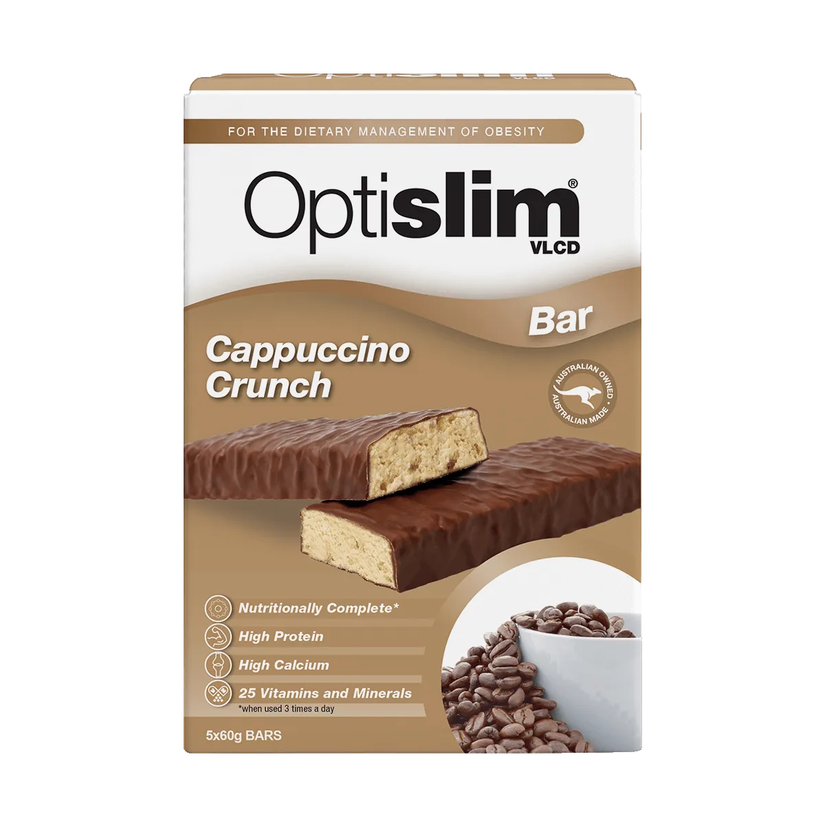 Optislim VLCD Bar Cappuccino Crunch