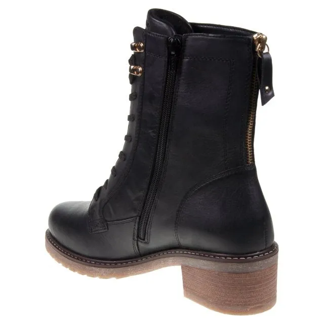 Peregrine Black Ankle Boots