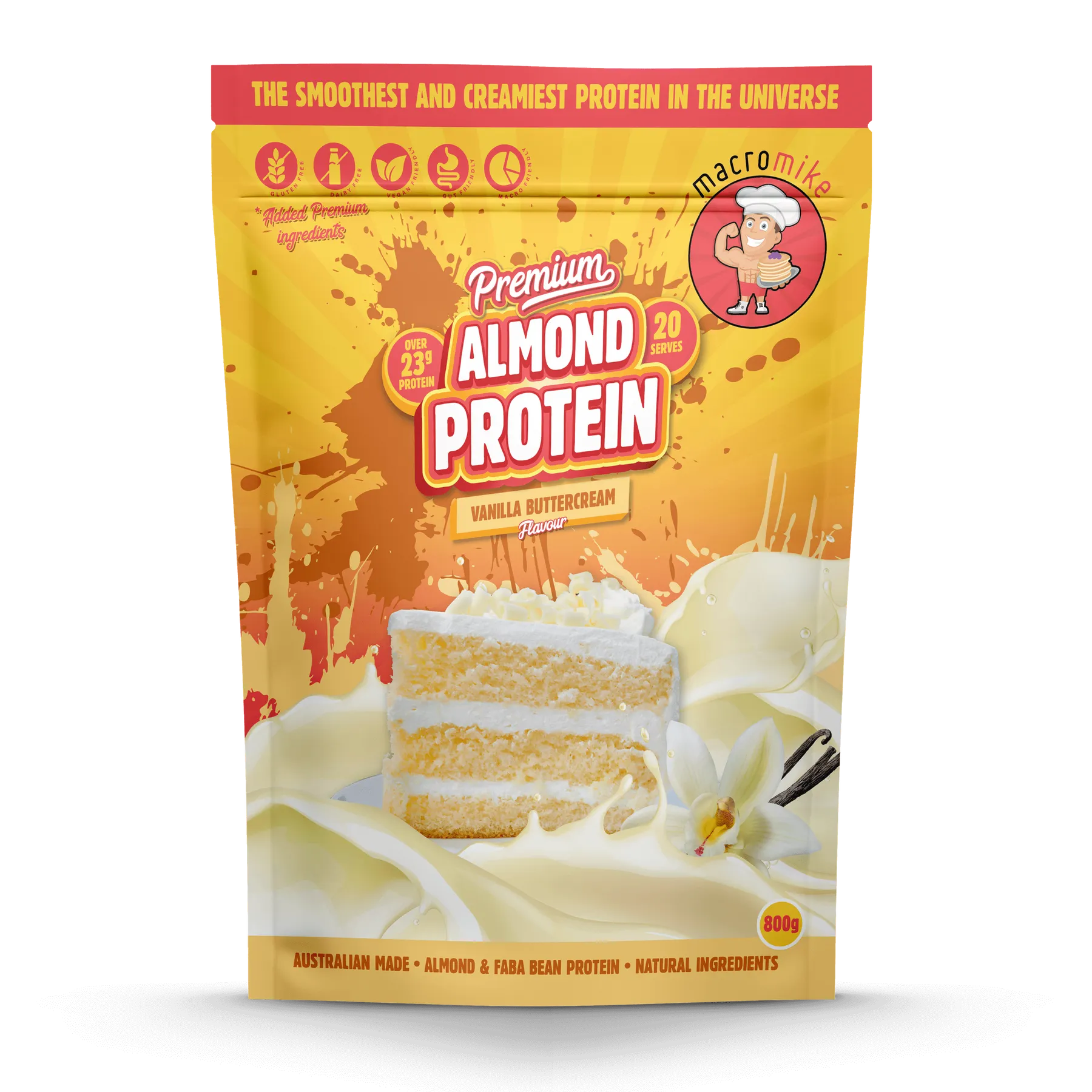 Premium Almond Protein by Macro Mike