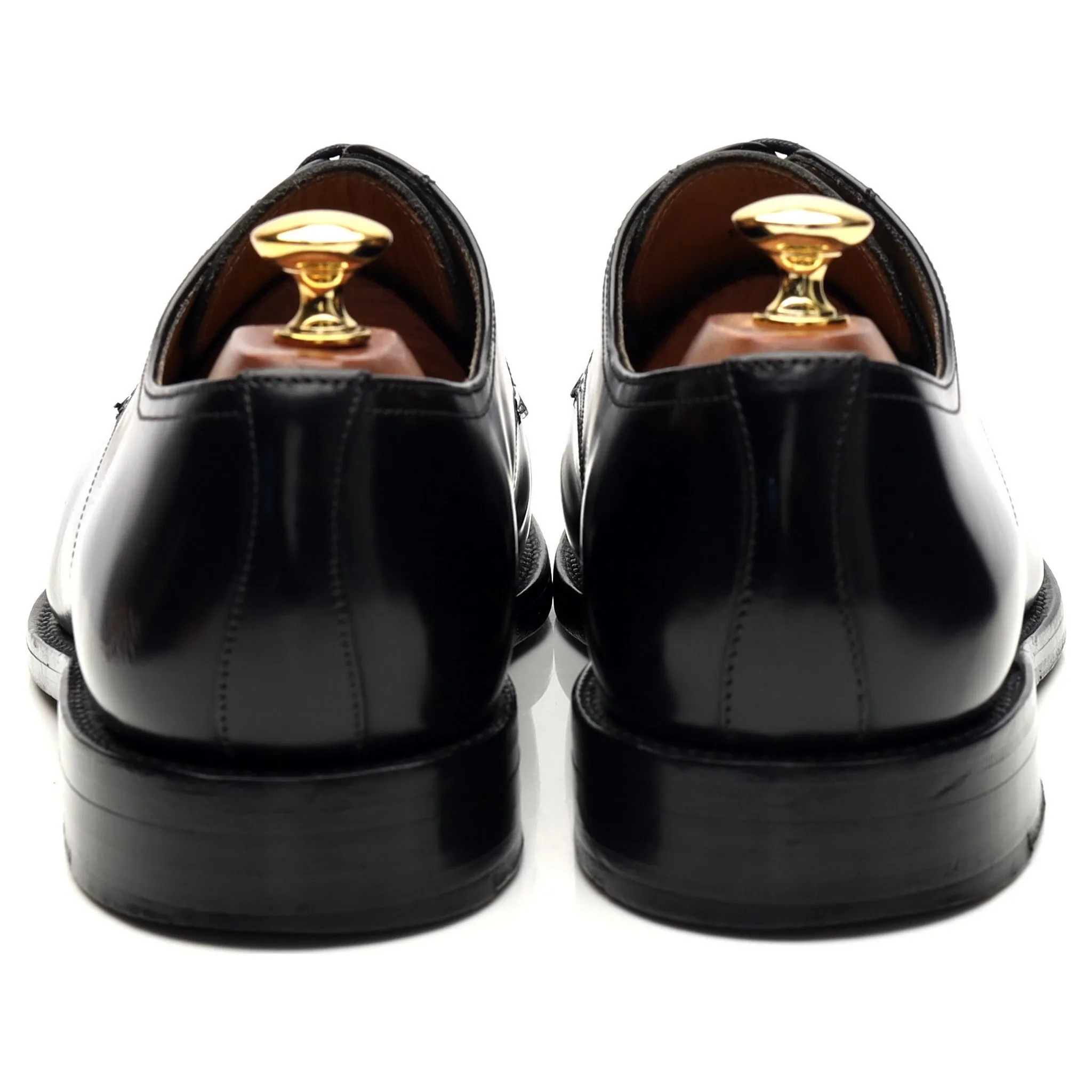 'Putney' Black Leather Derby UK 8.5 F