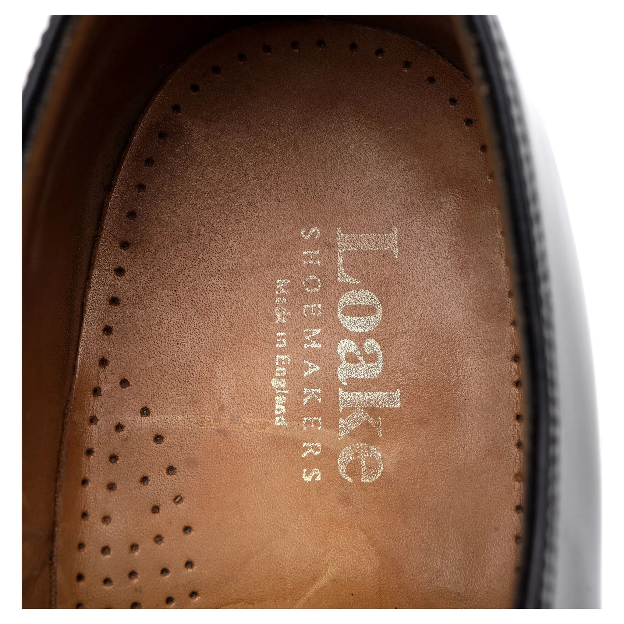 'Putney' Black Leather Derby UK 8.5 F