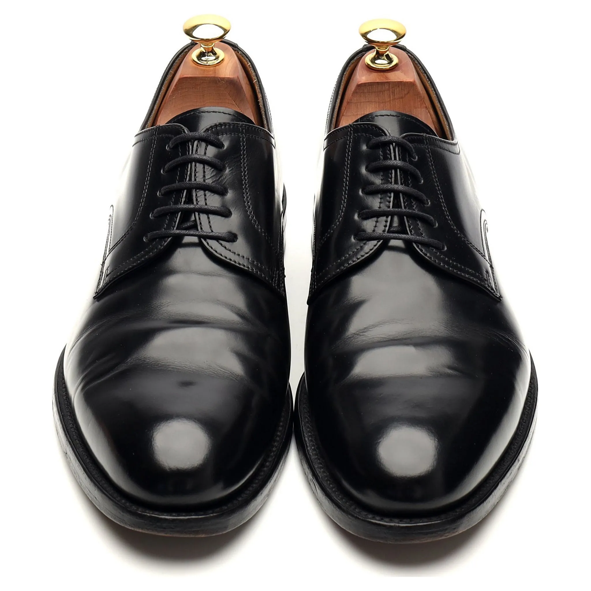 'Putney' Black Leather Derby UK 8.5 F