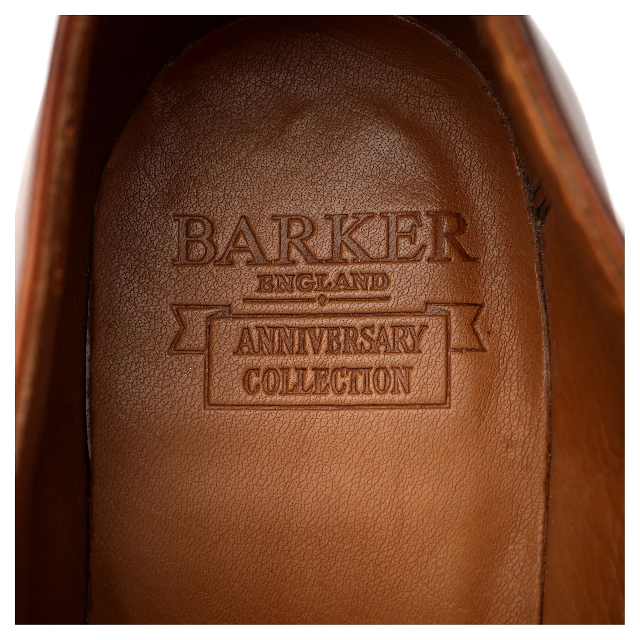 'Rainham' Tan Brown Leather Oxford UK 8.5 F