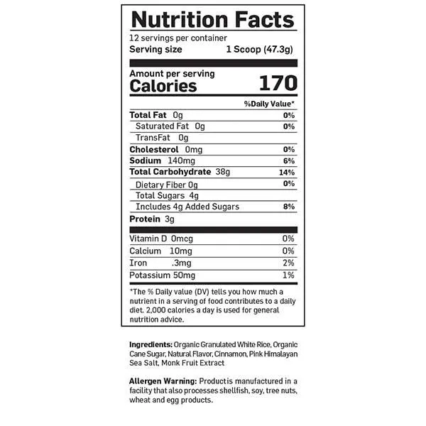 Rice 'N Grinds, 12 Servings