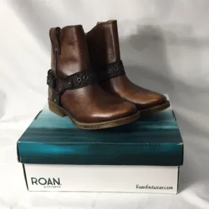 Roan Bed Stu Women’s Faira Tan Crust Gearshift Boot Size 7.5 Like-NEW Condition