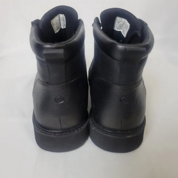 Rockport Men’s Northfield Plain Toe Black Waterproof Boot Size 10 W Hydro-Shield