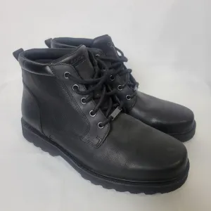 Rockport Men’s Northfield Plain Toe Black Waterproof Boot Size 10 W Hydro-Shield