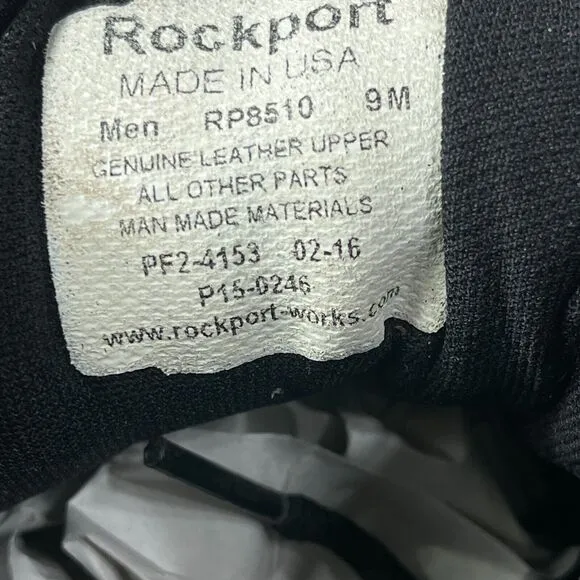 Rockport Shoes Mens Size 9M 9M Medium Postal Certified Athletic Oxford