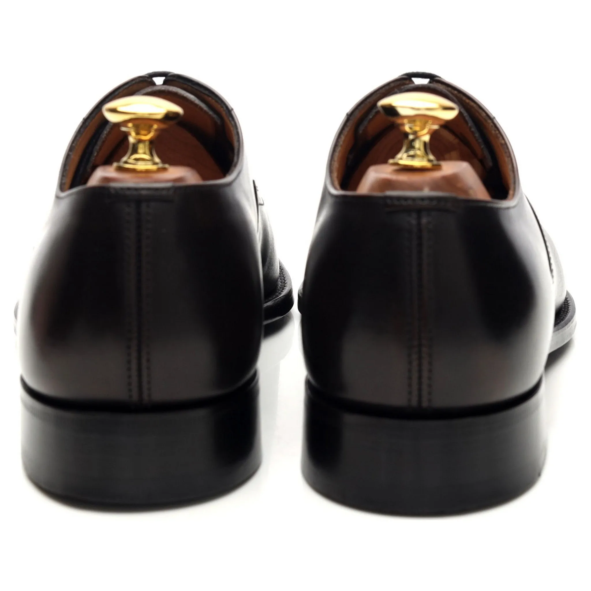 Royal Collection 'Duke' Dark Brown Leather Oxford Brogues UK 6.5 F