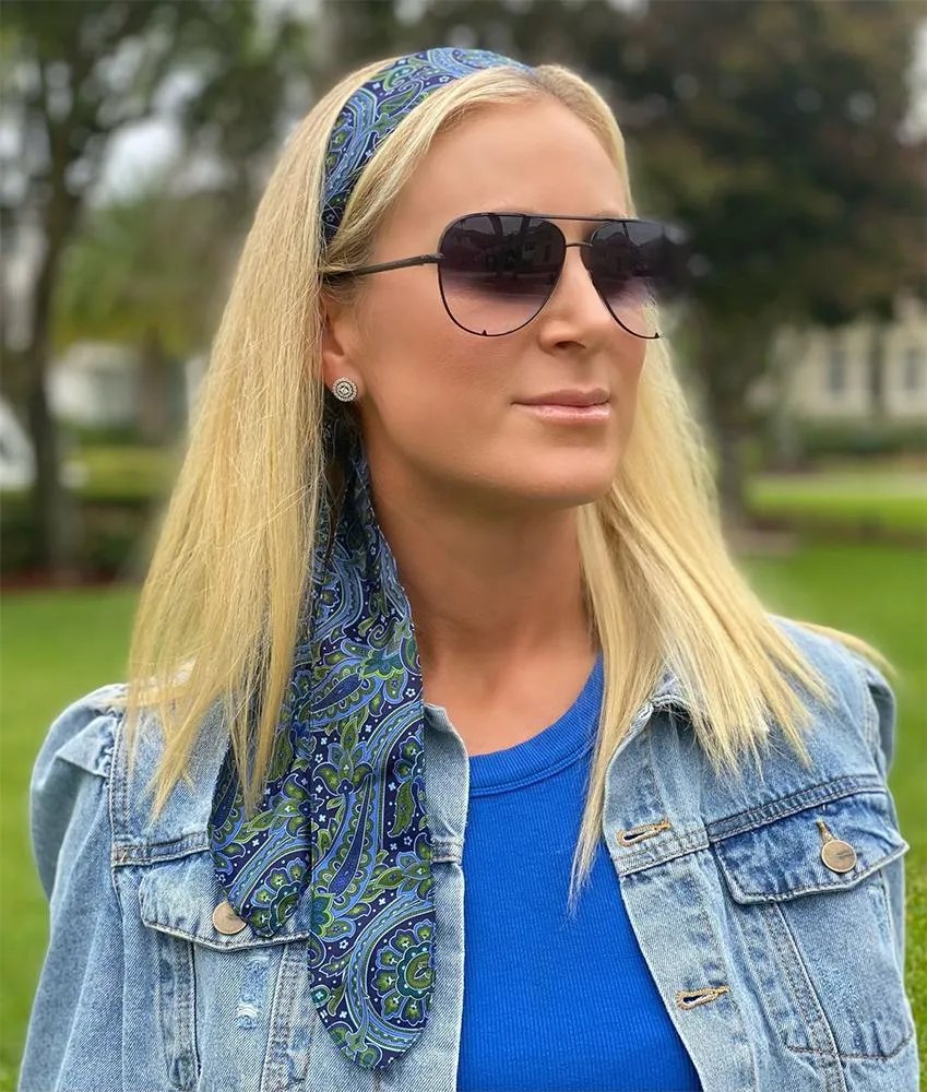 Run For The Roses - Hair Scarf