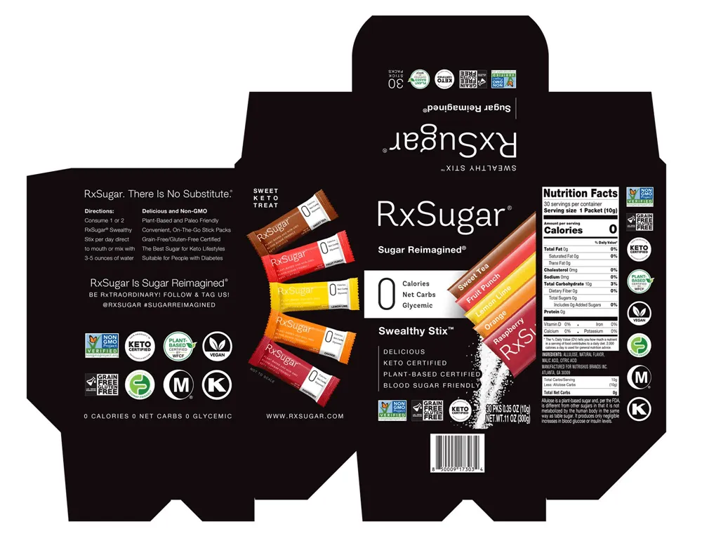 RxSugar Swealthy Stix Carton