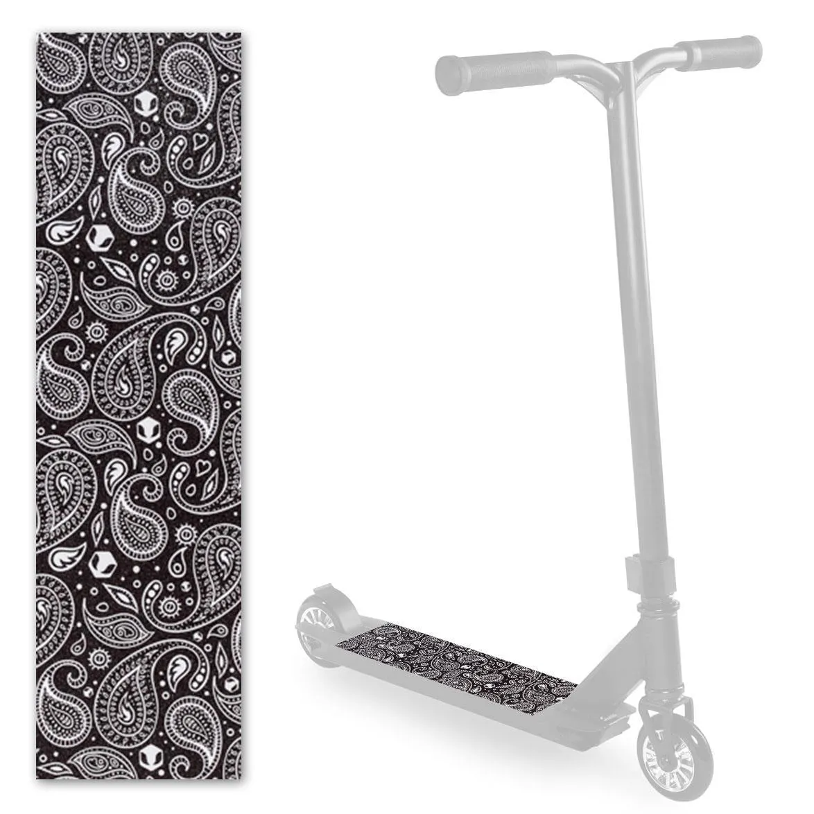 Scorpion Scooters - Scooter Pro Grip Tape - Fits 99% Scooters - Graphic Series - Paisley