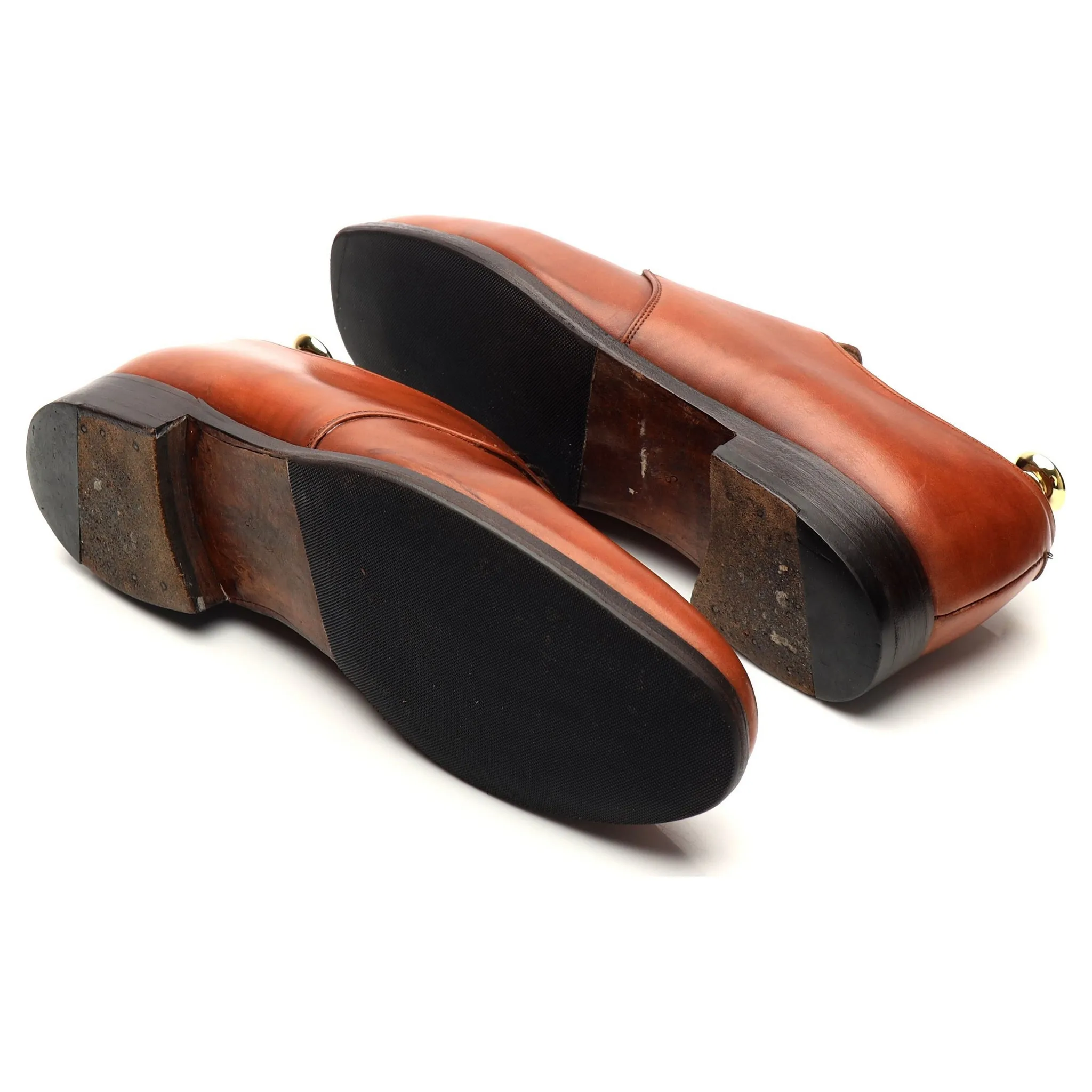'Scotney' Tan Brown Leather Derby UK 9.5 F