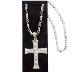 Silver Cross Necklace