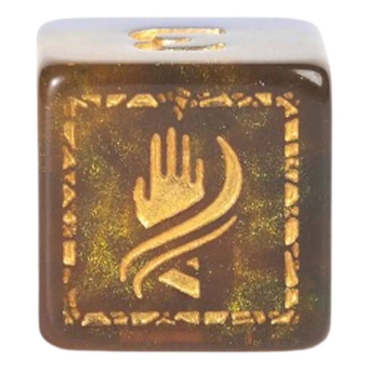 Sirius D&D Adventure Dice - Monk - Blue / Gold