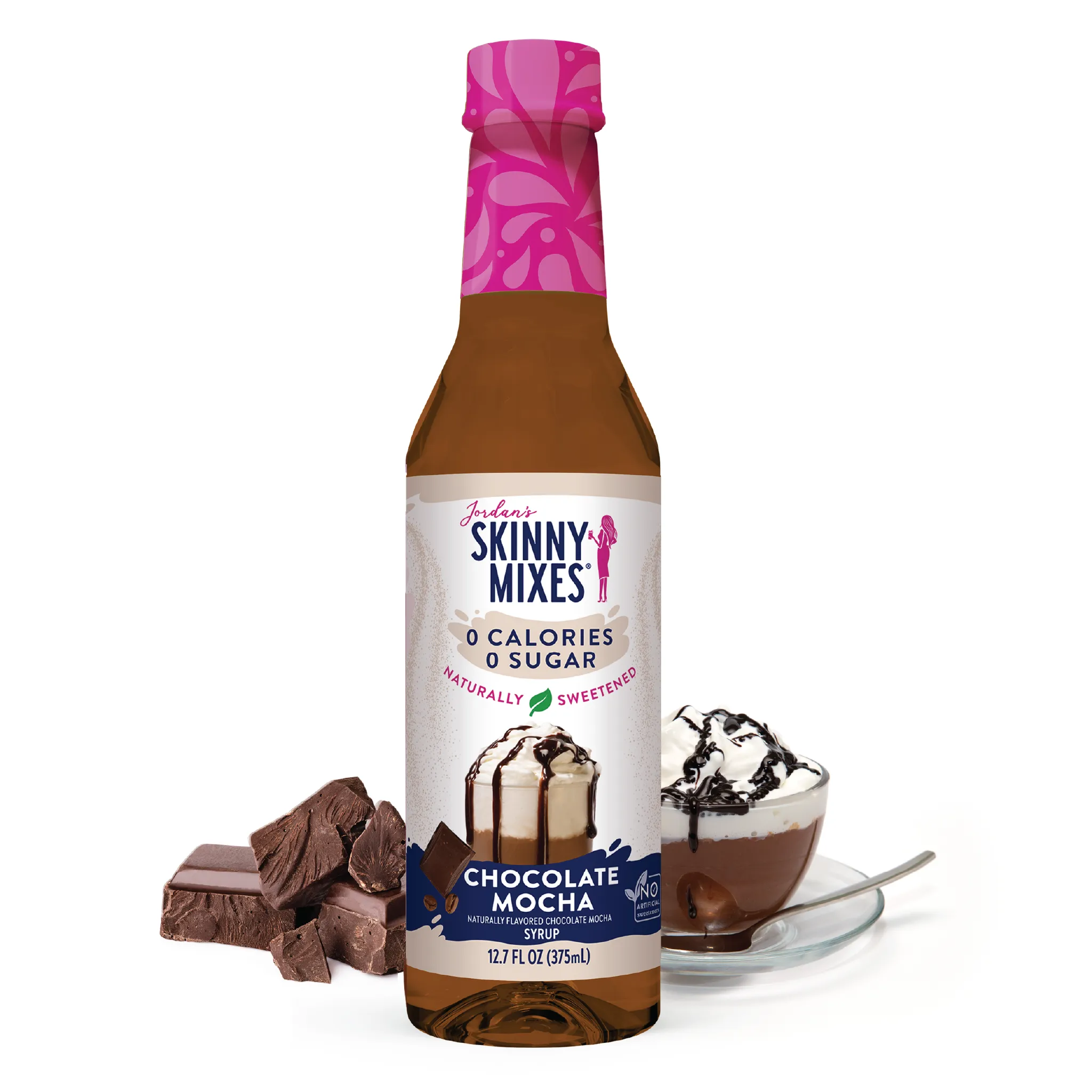 Skinny Mixes || Naturally Sweetened Chocolate Mocha Syrup - 375ml