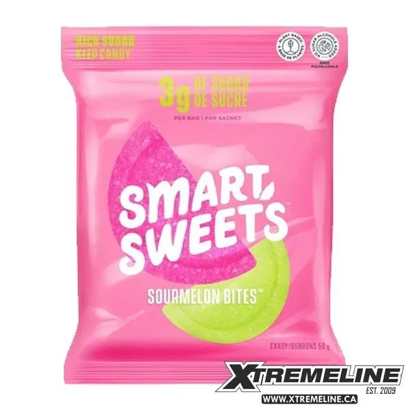 SmartSweets Sourmelon Bites, 1 Bag (50g)