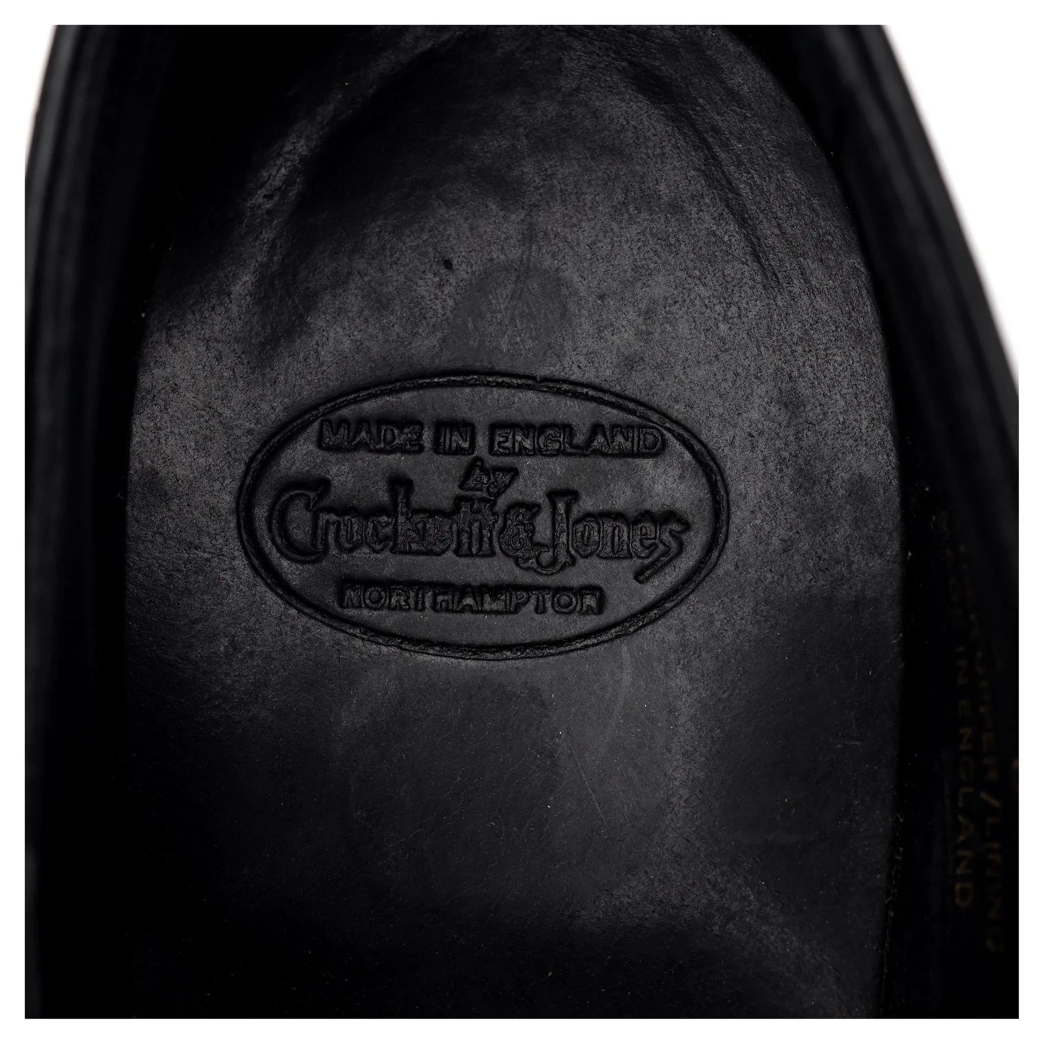 'Southwell' Black Leather Double Monk Strap UK 8 D