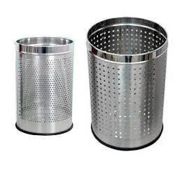 Stainless steel perforated bin