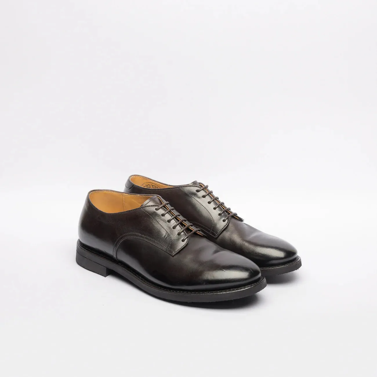 Stringata derby Alberto Fasciani Felix 85006 in pelle marrone