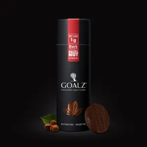 Sugar-Free Dark Chocolate with Roasted Hazelnuts