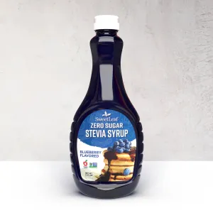 Sugar-Free Stevia Syrup, Blueberry, 12 servings