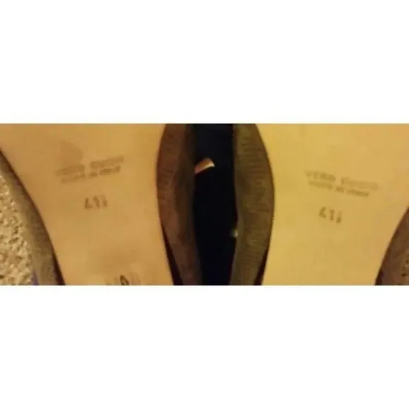 Taryn Rose Beige w/Brown Patten Leather Ankle Boots  NWOB SIZE 41.5 ~ 10.5 US