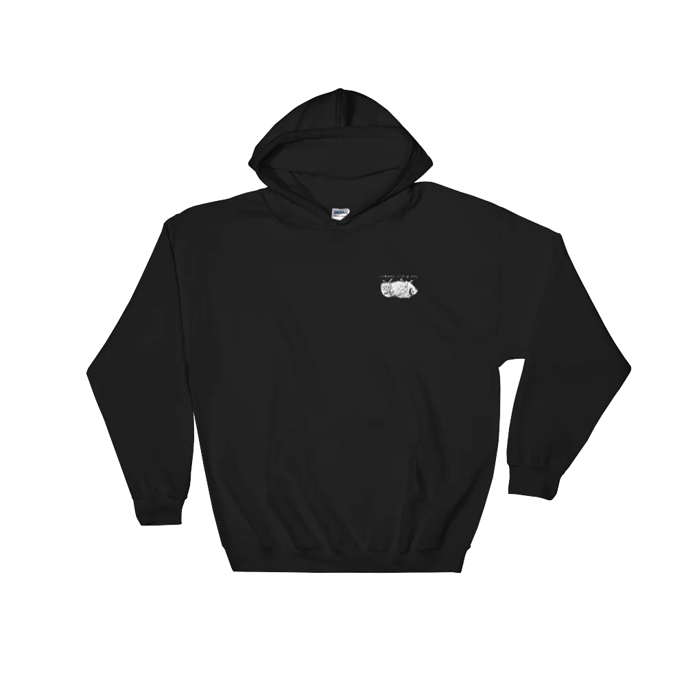 THE FUCK.RACIST.SCUM MEDIEVAL HOODIE
