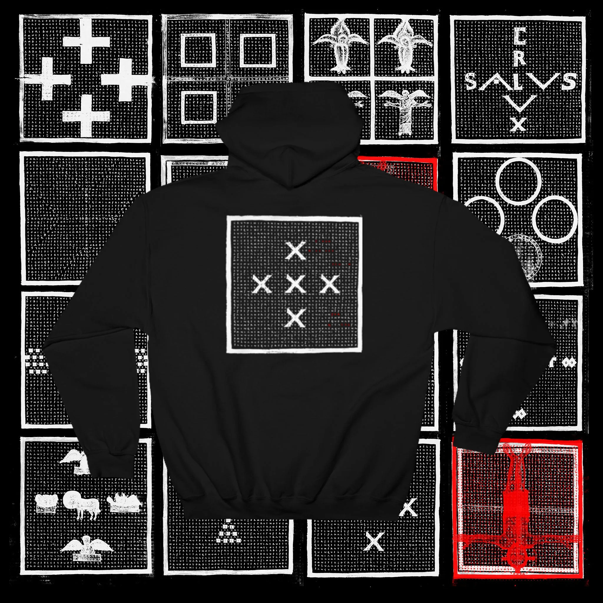 THE FUCK.RACIST.SCUM MEDIEVAL HOODIE