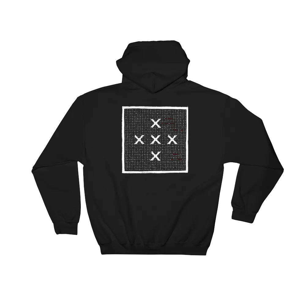 THE FUCK.RACIST.SCUM MEDIEVAL HOODIE
