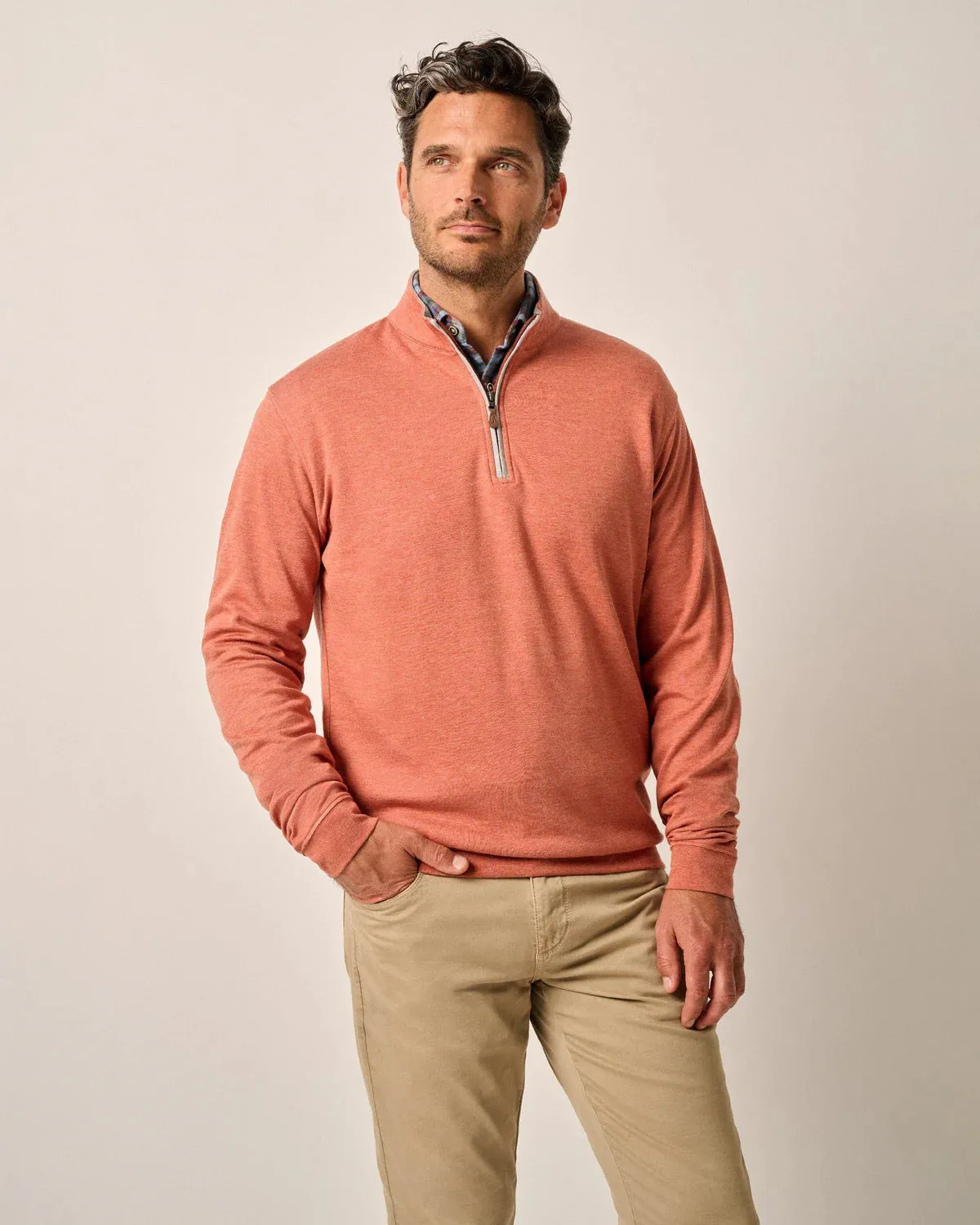The Sully 1/4 Zip Pullover Creole