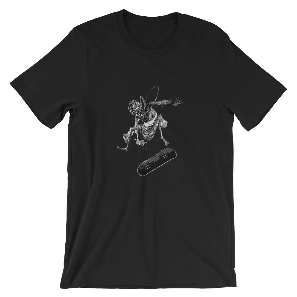 Tibetan Monk Doing Kick Flip T-Shirt