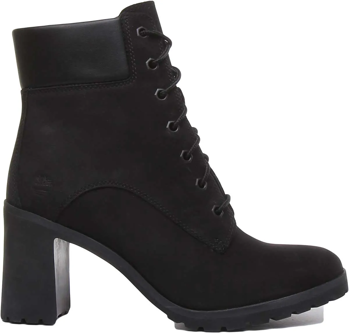 Timberland A1Jvb Allington 6 Inch Block Heel Boot In Black For Women