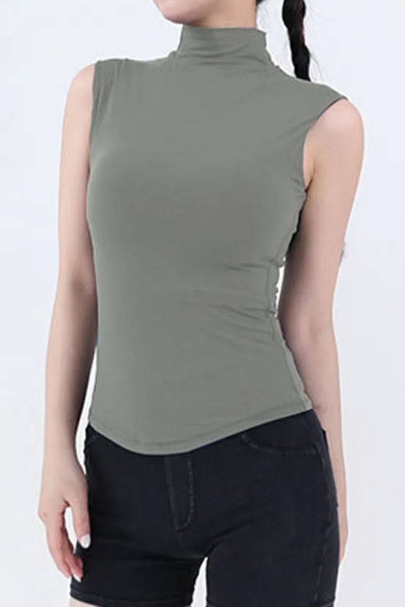TK0685 Sleeveless Workout Top