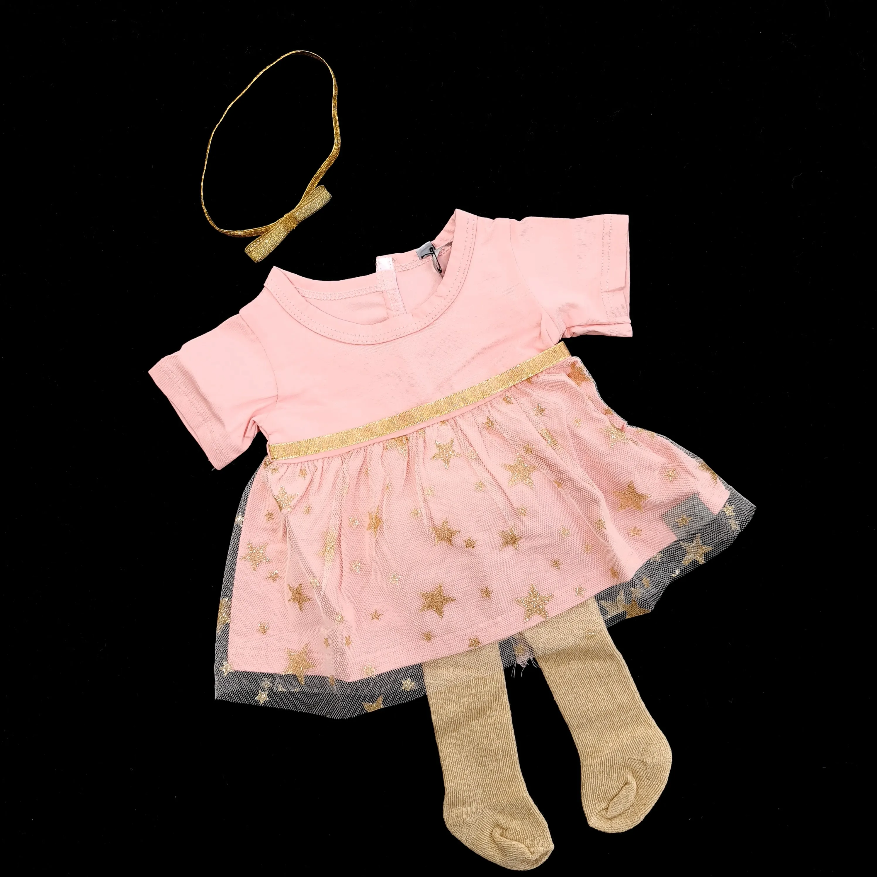 twin pack tights ( 3 doll sizes for 12 to 19 inches / 30 to 48cm)