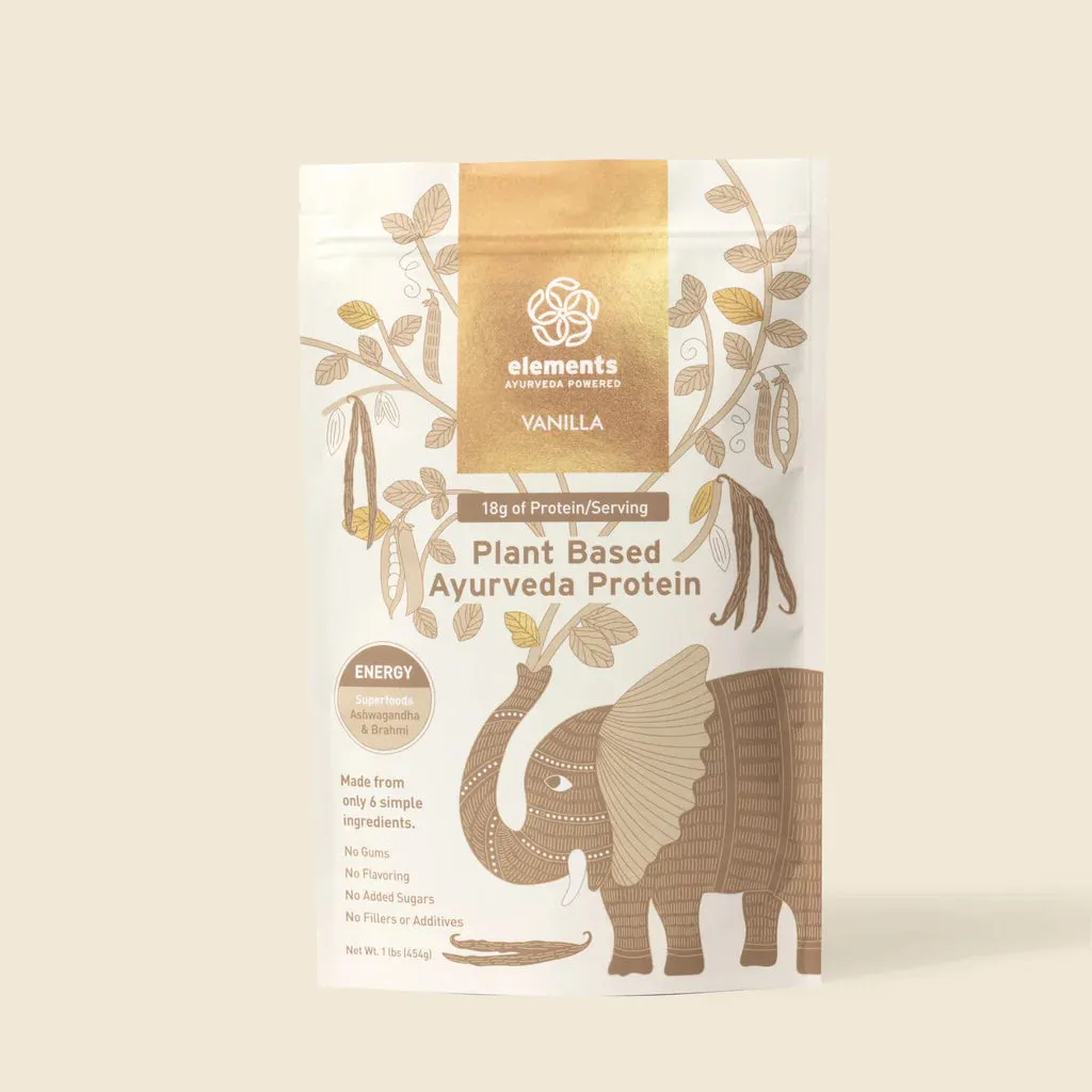 Vanilla Plant Based Ayurvedic Protein Powder