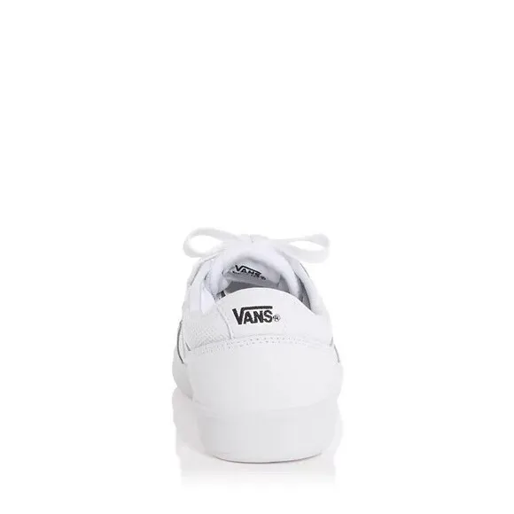 Vans Leather Lowland CC Sport True White Shoes 9.5 Mens MSRP $90