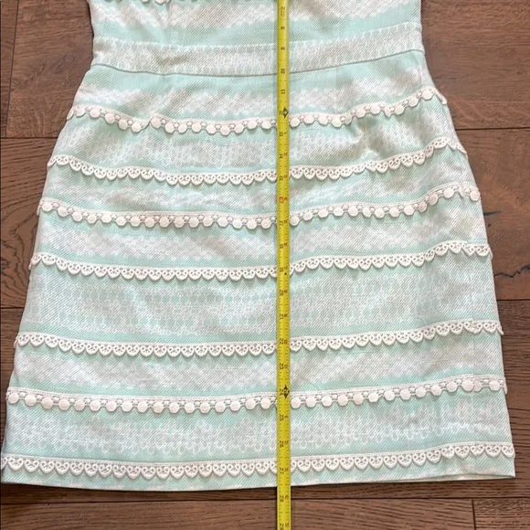 Vineyard Vines Kentucky Derby Strapless Dress Light Blue Size 4