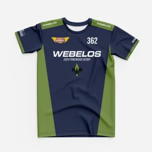 Webelos 362 Pinewood Derby Jersey