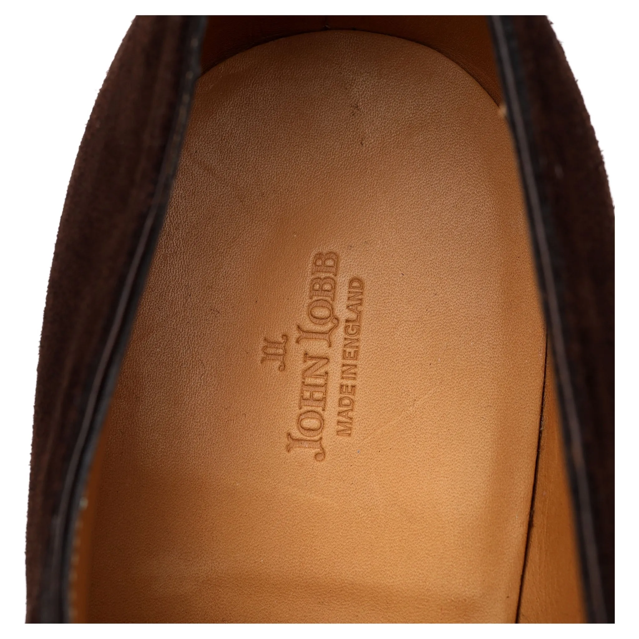 'William' Dark Brown Suede Double Monk Strap UK 10.5 E