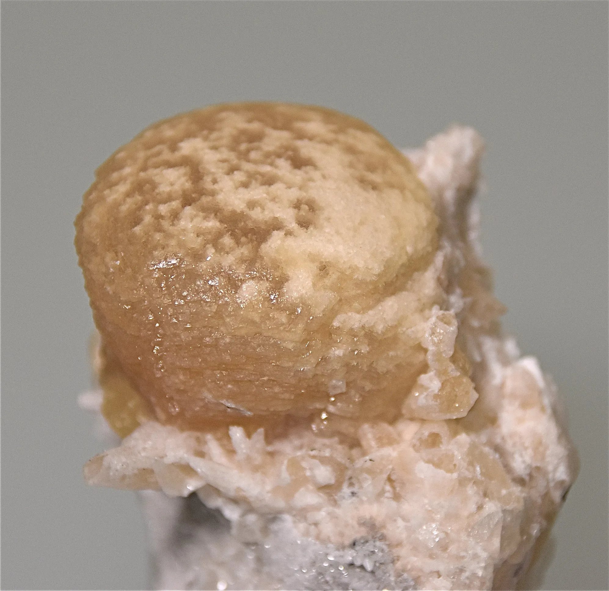 Witherite with Alstonite and Calcite, Bethel Level, attr. Minerva #1 Mine, Cave-in-Rock District. Southern Illinois Small cabinet 4 x 5 x 7 cm $450. Online 3/30