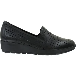 Women's Earth Juniper Black Leather